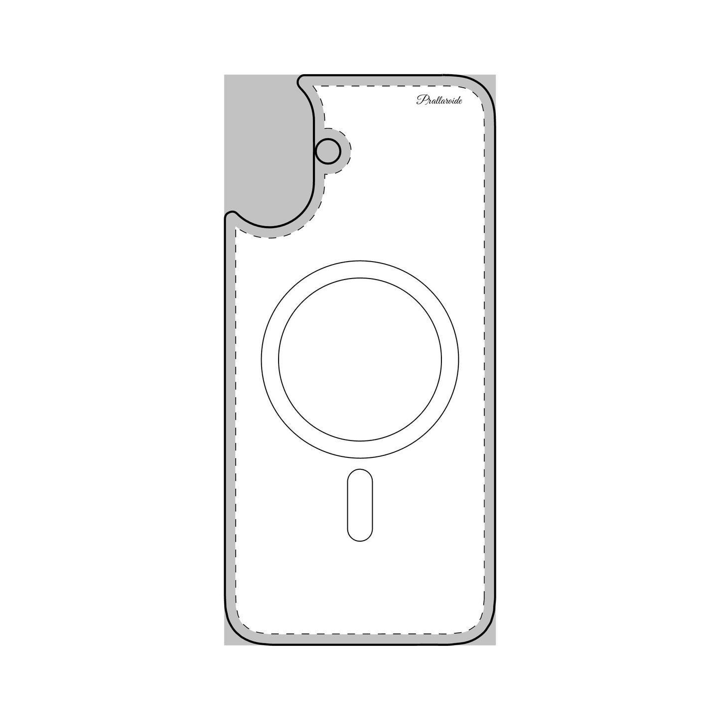 Prallaroide Magnetic Impact Resistant Case