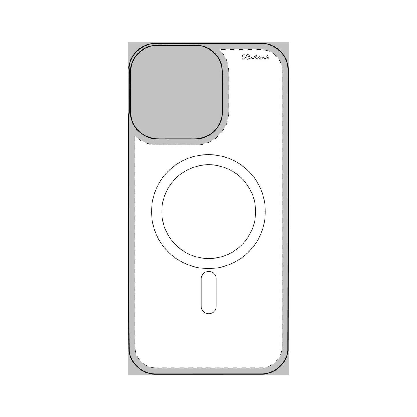 Prallaroide Magnetic Impact Resistant Case