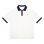 Unisex Color Block Polo Shirt