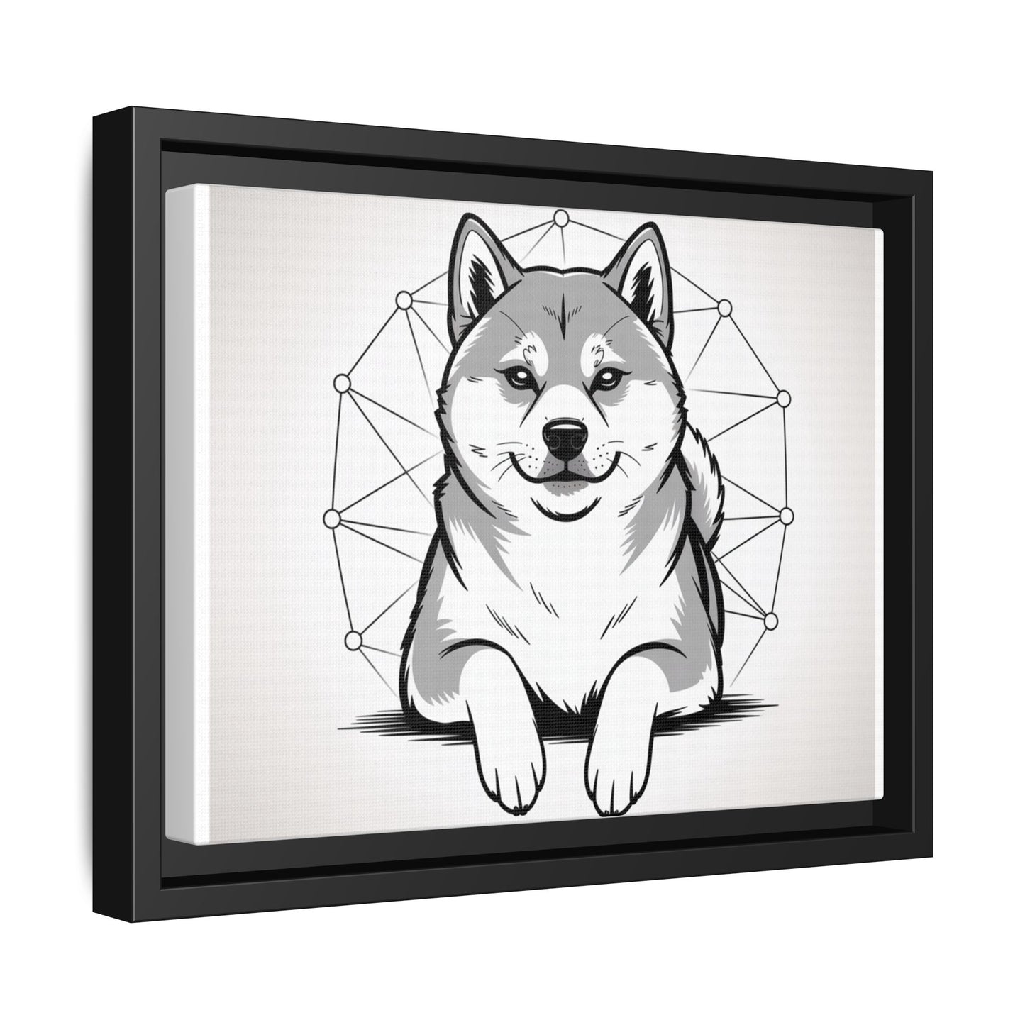 Prallaroide Dog Art Picture