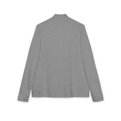 Embroidered Quarter-Zip Pullover