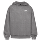 Oversize Washed Hoodie Grey