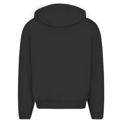 Oversize Zipper Hoodie Black