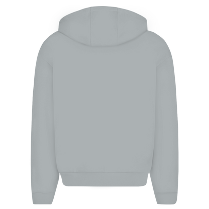 Oversize Zipper Hoodie Light Asphalt