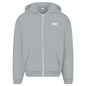 Oversize Zipper Hoodie Light Asphalt