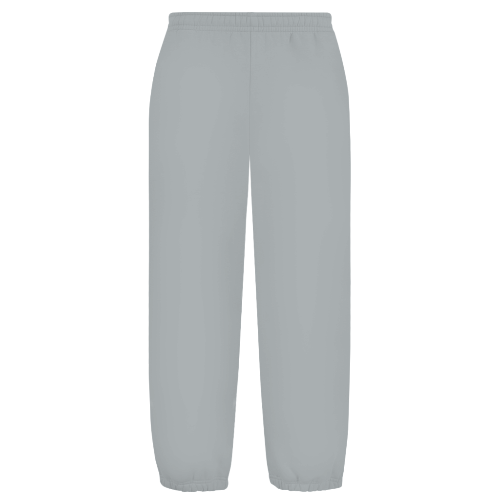 Oversize Fluffy Sweatpants Light Asphalt