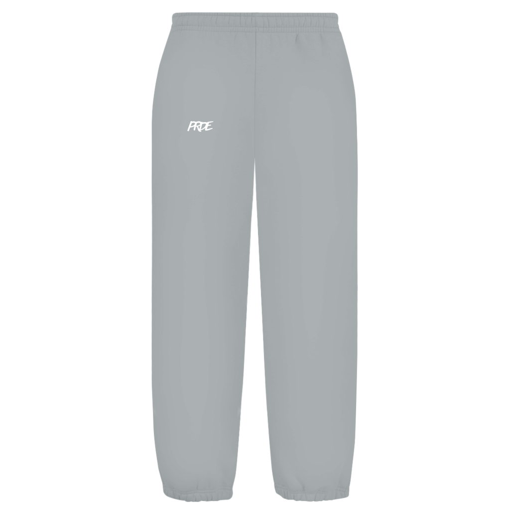 Oversize Fluffy Sweatpants Light Asphalt