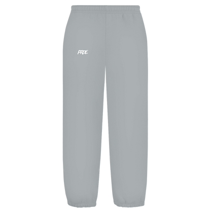 Oversize Fluffy Sweatpants Light Asphalt