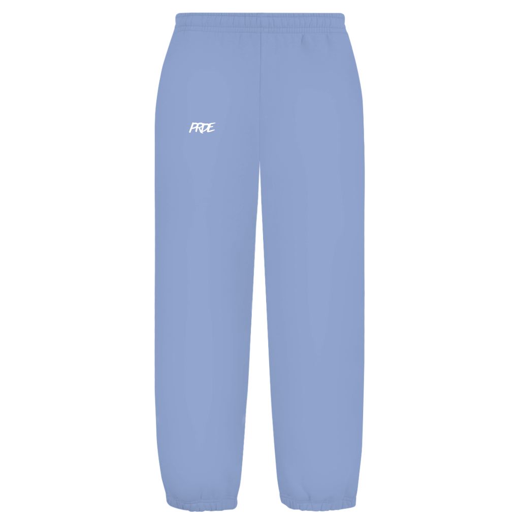 Oversize Fluffy Sweatpants Powder Blue
