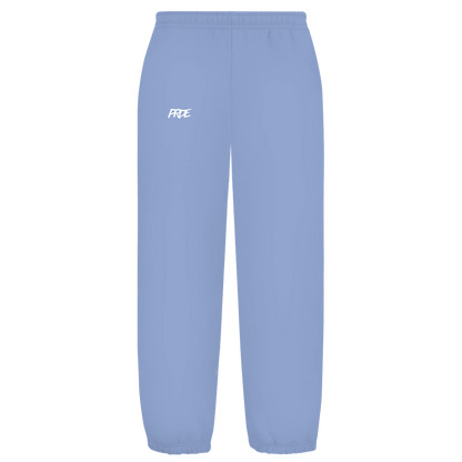 Oversize Fluffy Sweatpants Powder Blue