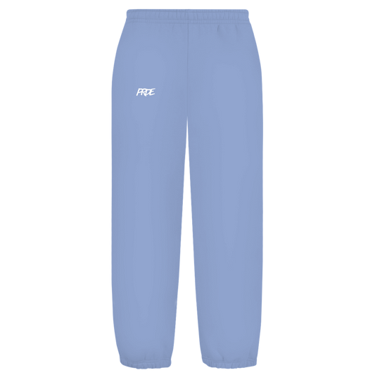 Oversize Fluffy Sweatpants Powder Blue