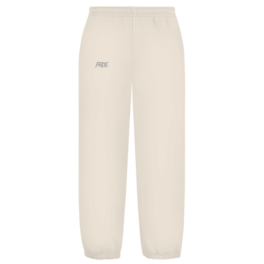 Oversize Fluffy Sweatpants White Sand