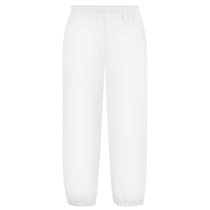 Oversize Fluffy Sweatpants White