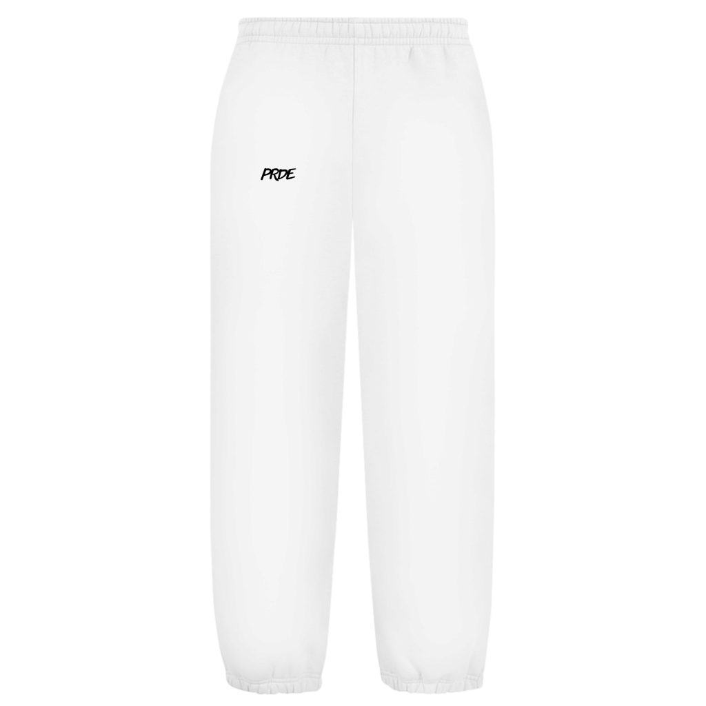 Oversize Fluffy Sweatpants White