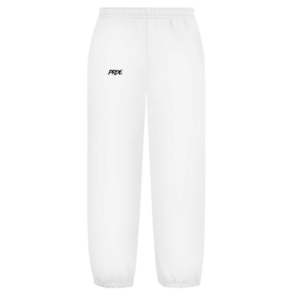 Oversize Fluffy Sweatpants White