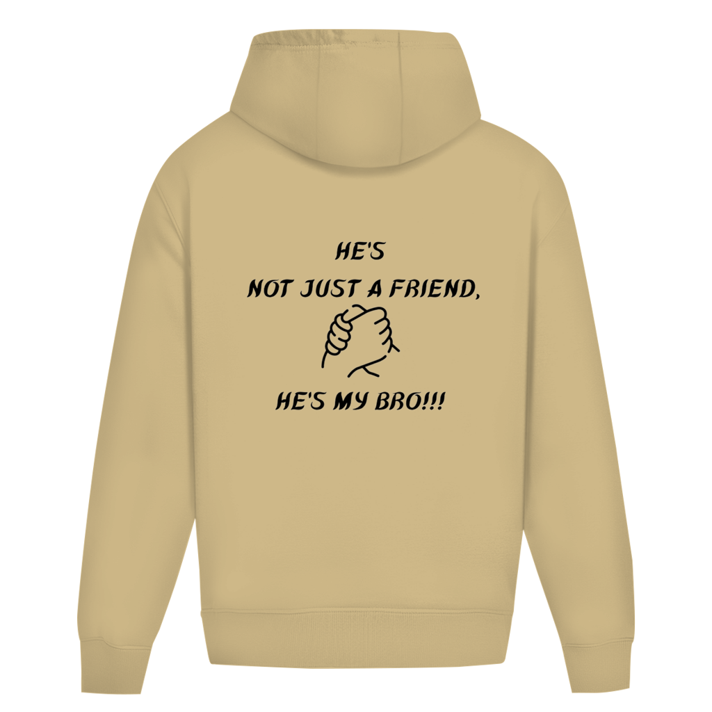 Oversize Bros Hoodie White and More