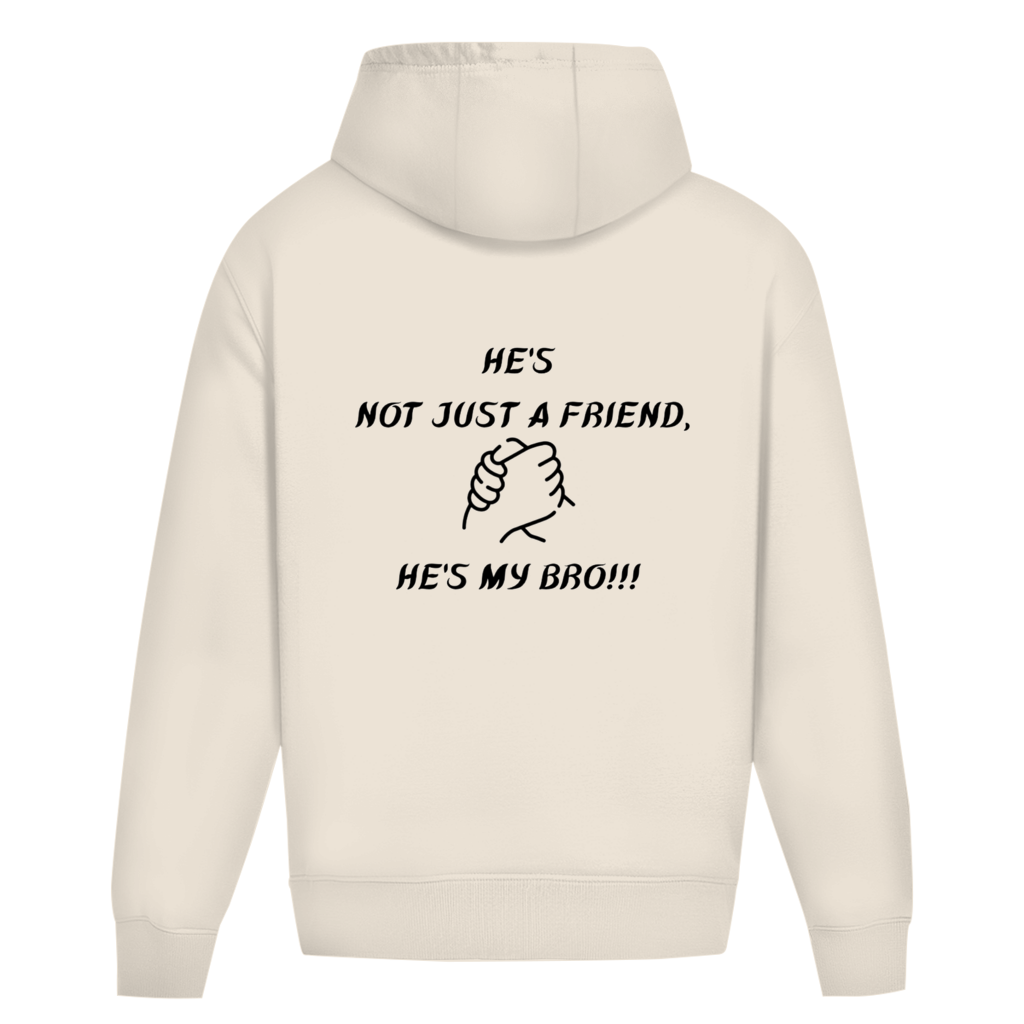 Oversize Bros Hoodie White and More
