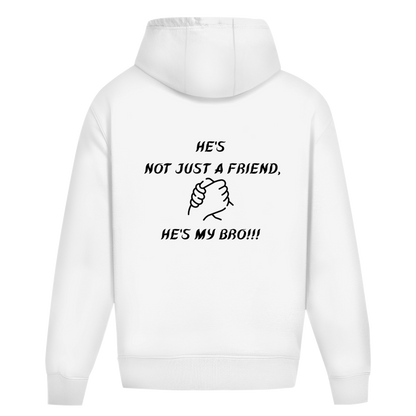 Oversize Bros Hoodie White and More