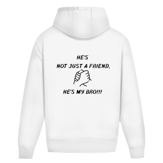 Oversize Bros Hoodie White and More