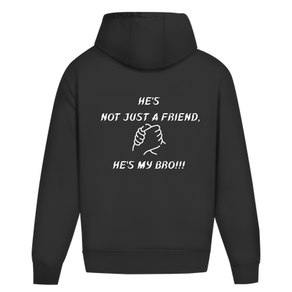 Oversize Bros Hoodie Black