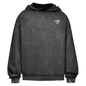 Oversize Washed Hoodie Fast Edition Black