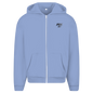 Oversize Zipper Hoodie Fast Edition Blue