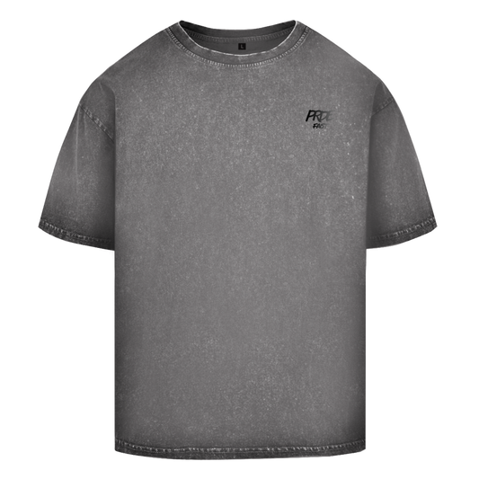 Oversize Washed T-Shirt Fast Edition Grey