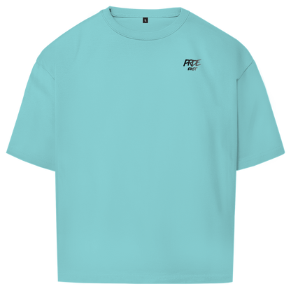Oversize T-Shirt Fast Edition Beryl Blue