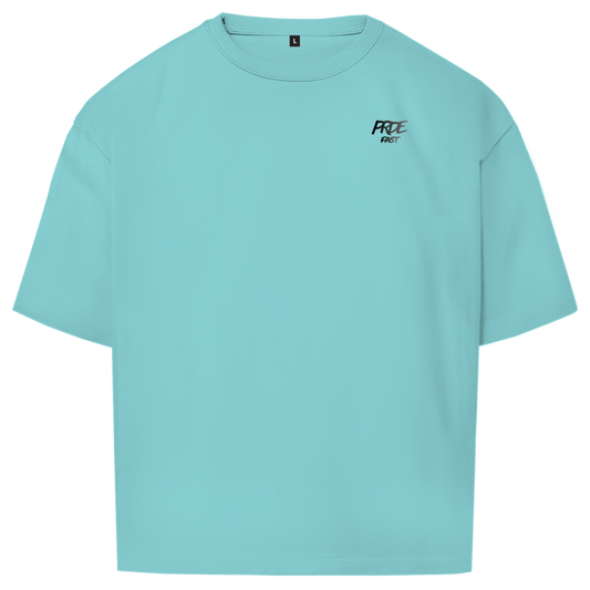 Oversize T-Shirt Fast Edition Beryl Blue