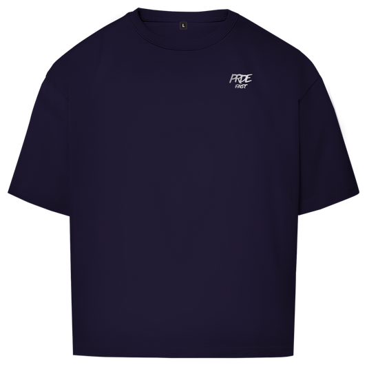 Oversize T-Shirt Fast Edition Navy/Purple