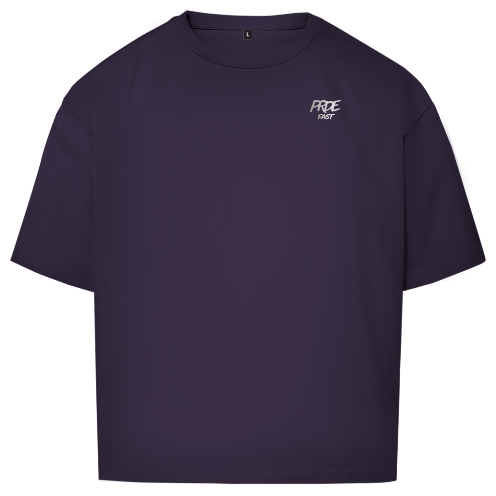 Oversize T-Shirt Fast Edition Navy/Purple