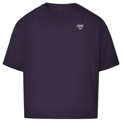Oversize T-Shirt Fast Edition Navy/Purple