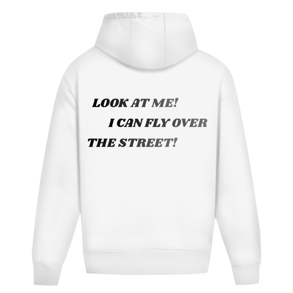 Oversize Hoodie Fast Edition White