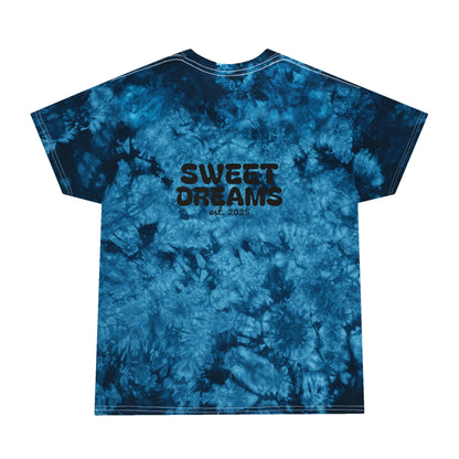 Crystal Blue/Red Tie-Dye Tee
