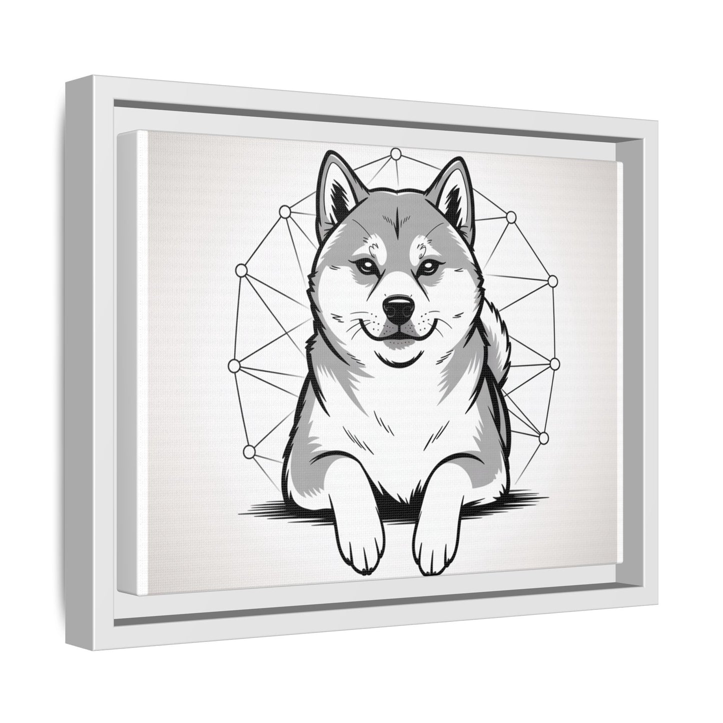 Prallaroide Dog Art Picture