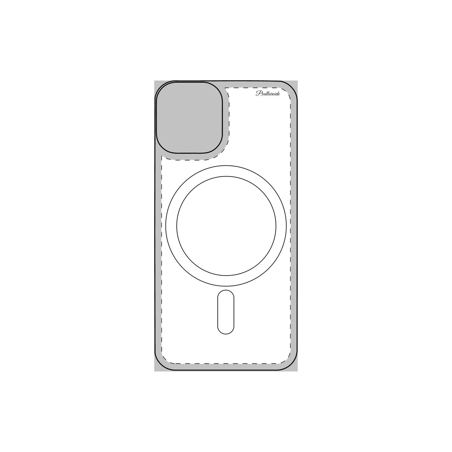 Prallaroide Magnetic Impact Resistant Case