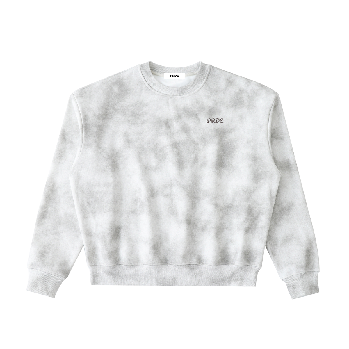 Dirty Washed Boxy Fleeced Sweatshirt