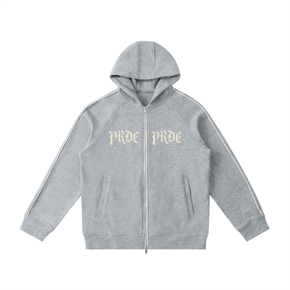 Heavyweight Raglan Sleeve Zip Hoodie