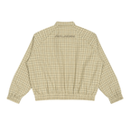 Unisex Plaid Full-Zip Track Jacket