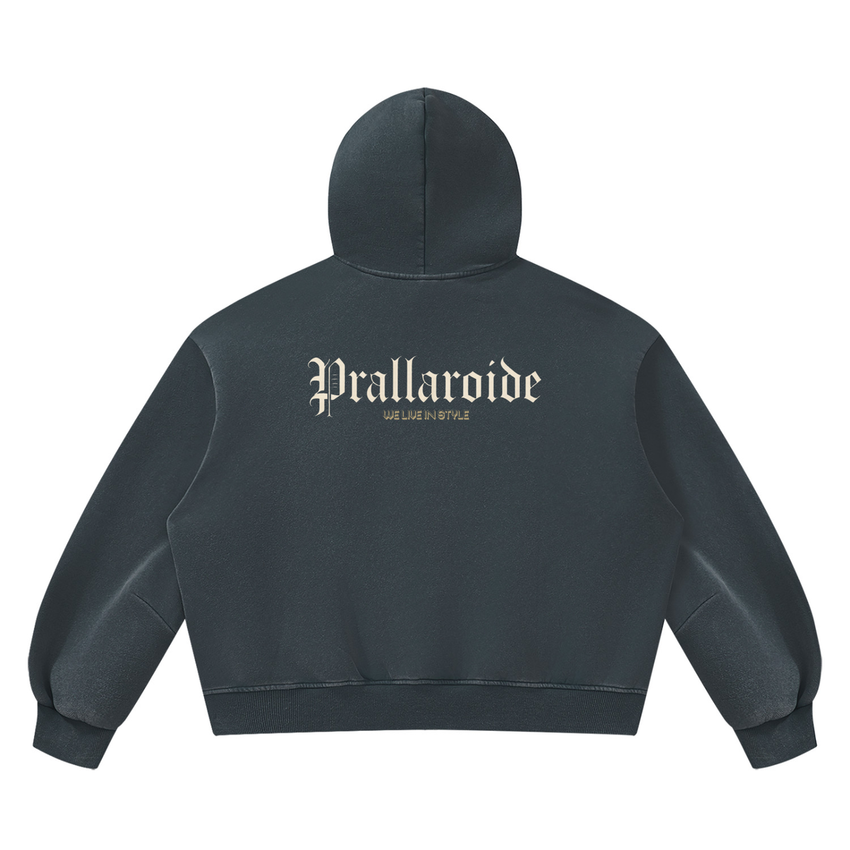 Unisex Vintage Wash Boxy Fleece Hoodie