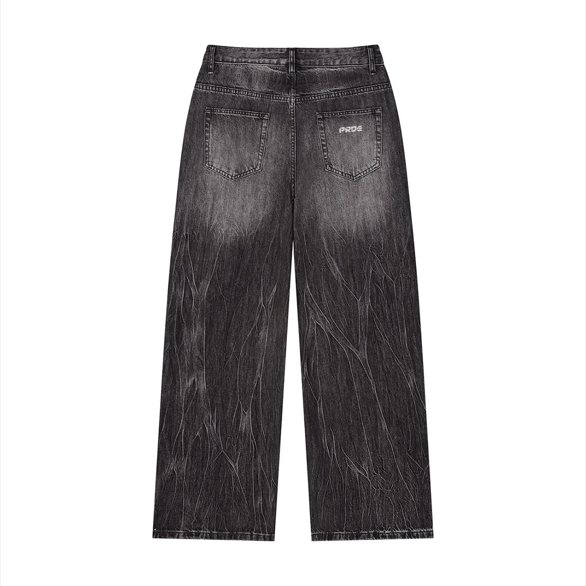 Men’s Vintage Wash Wide Leg Jeans