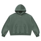 Unisex Vintage Wash Boxy Fleece Hoodie