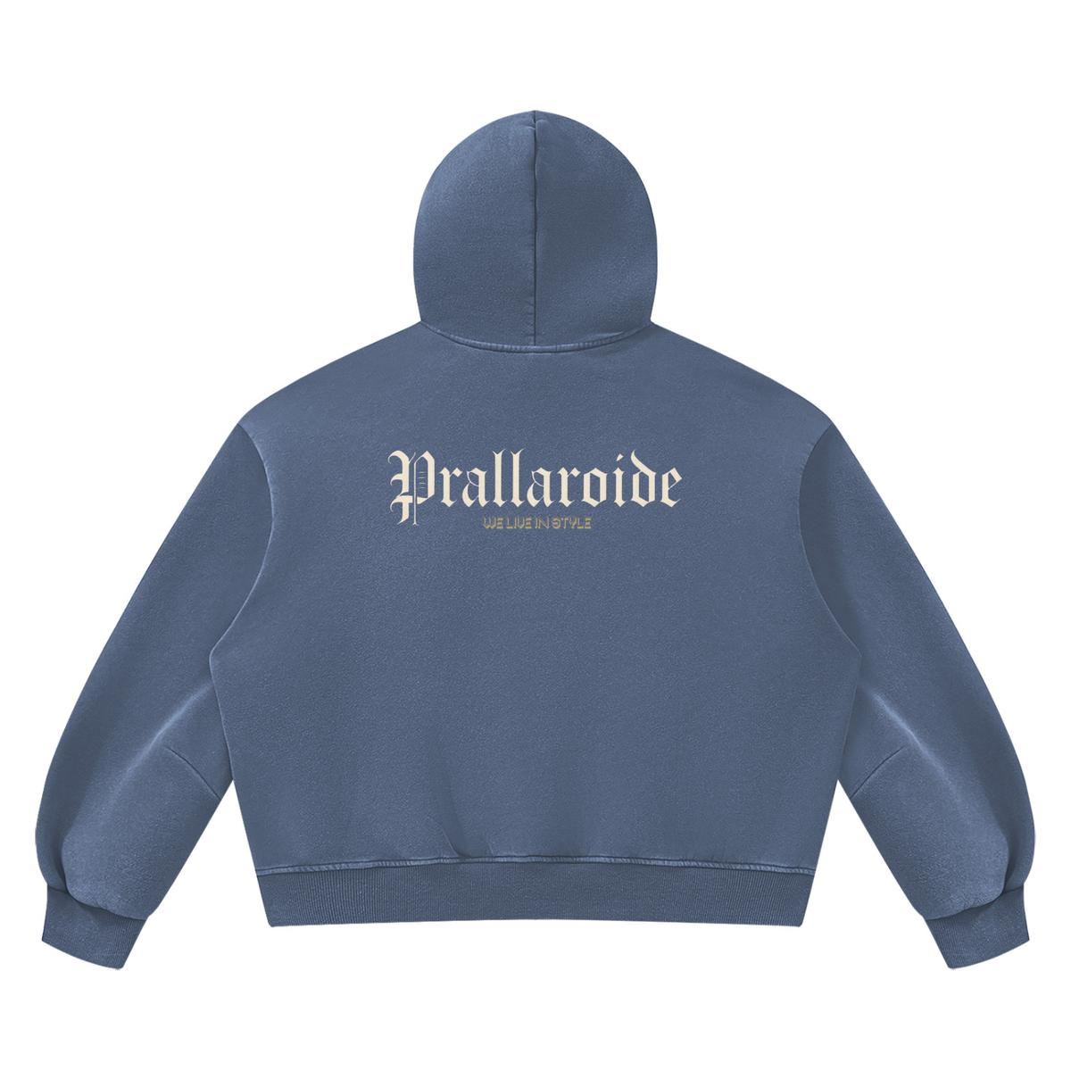 Unisex Vintage Wash Boxy Fleece Hoodie