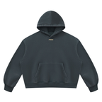 Unisex Vintage Wash Boxy Fleece Hoodie
