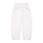 Unisex Piping Fleece Barrel Leg Sweatpants