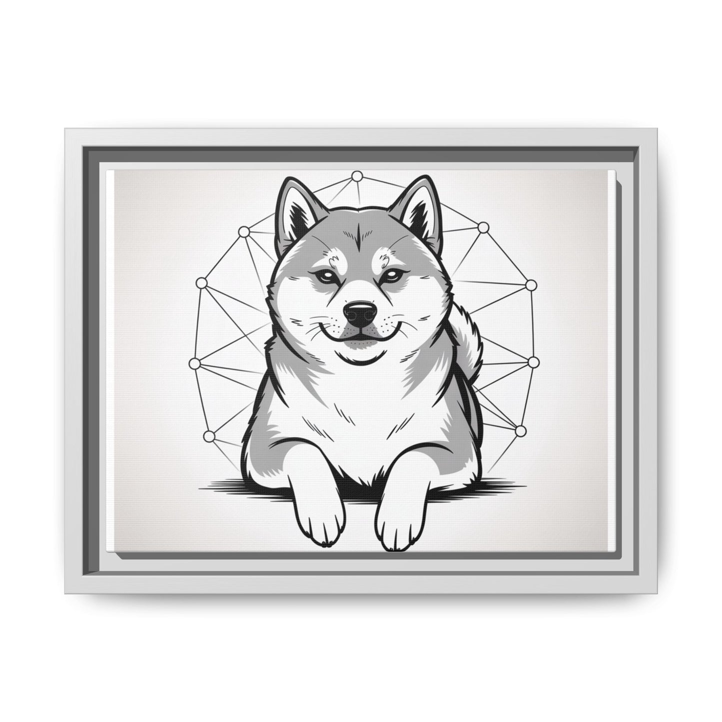 Prallaroide Dog Art Picture