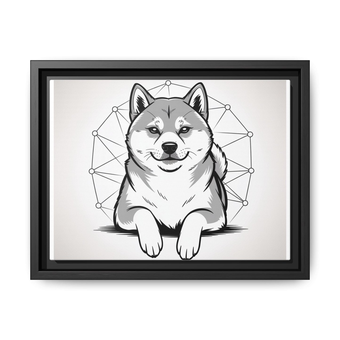 Prallaroide Dog Art Picture