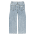 Unisex Vintage Wash Straight Leg Jeans