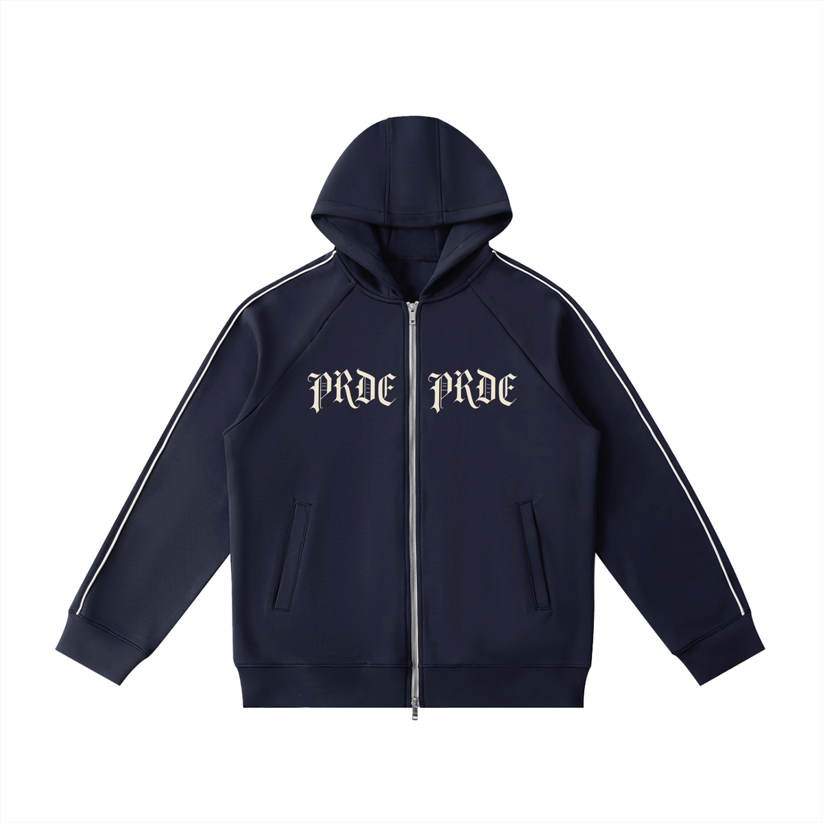 Heavyweight Raglan Sleeve Zip Hoodie