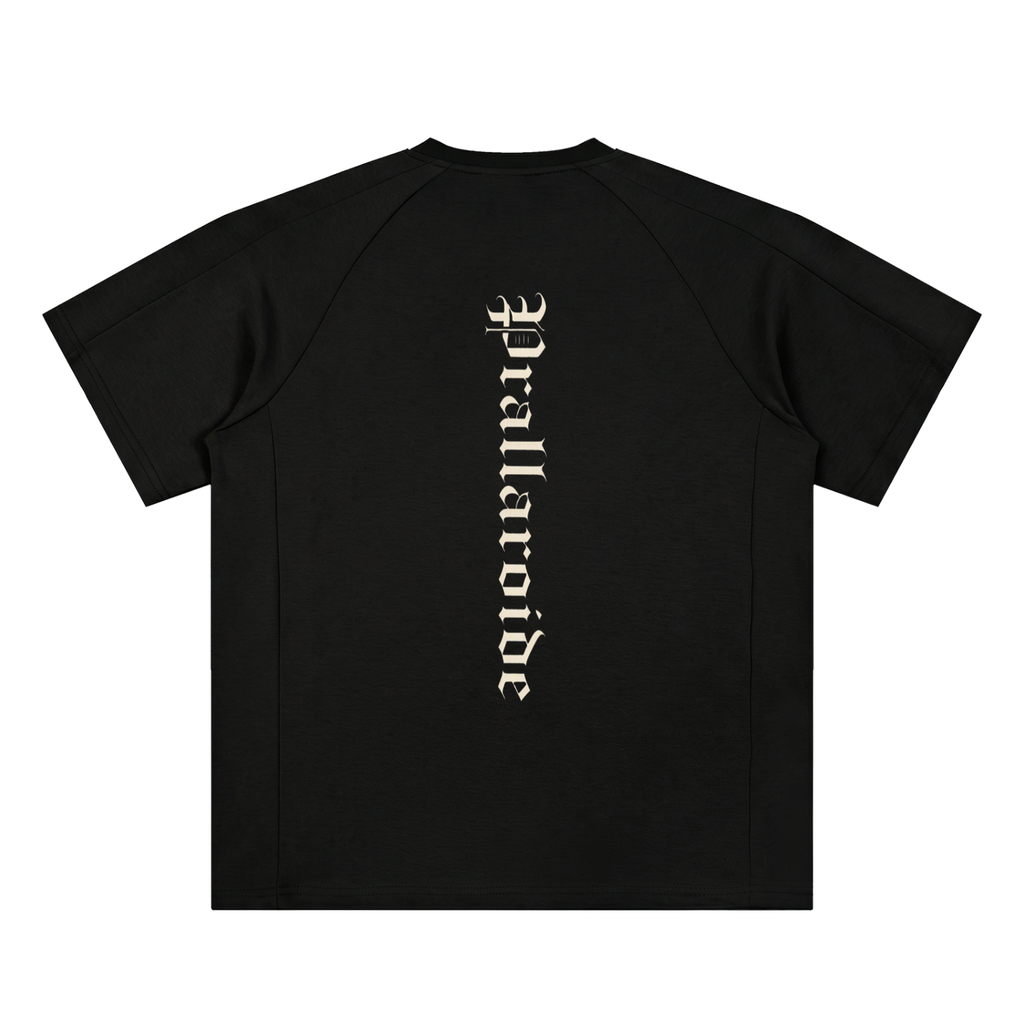 Unisex Oversized Paneled Raglan T-Shirt